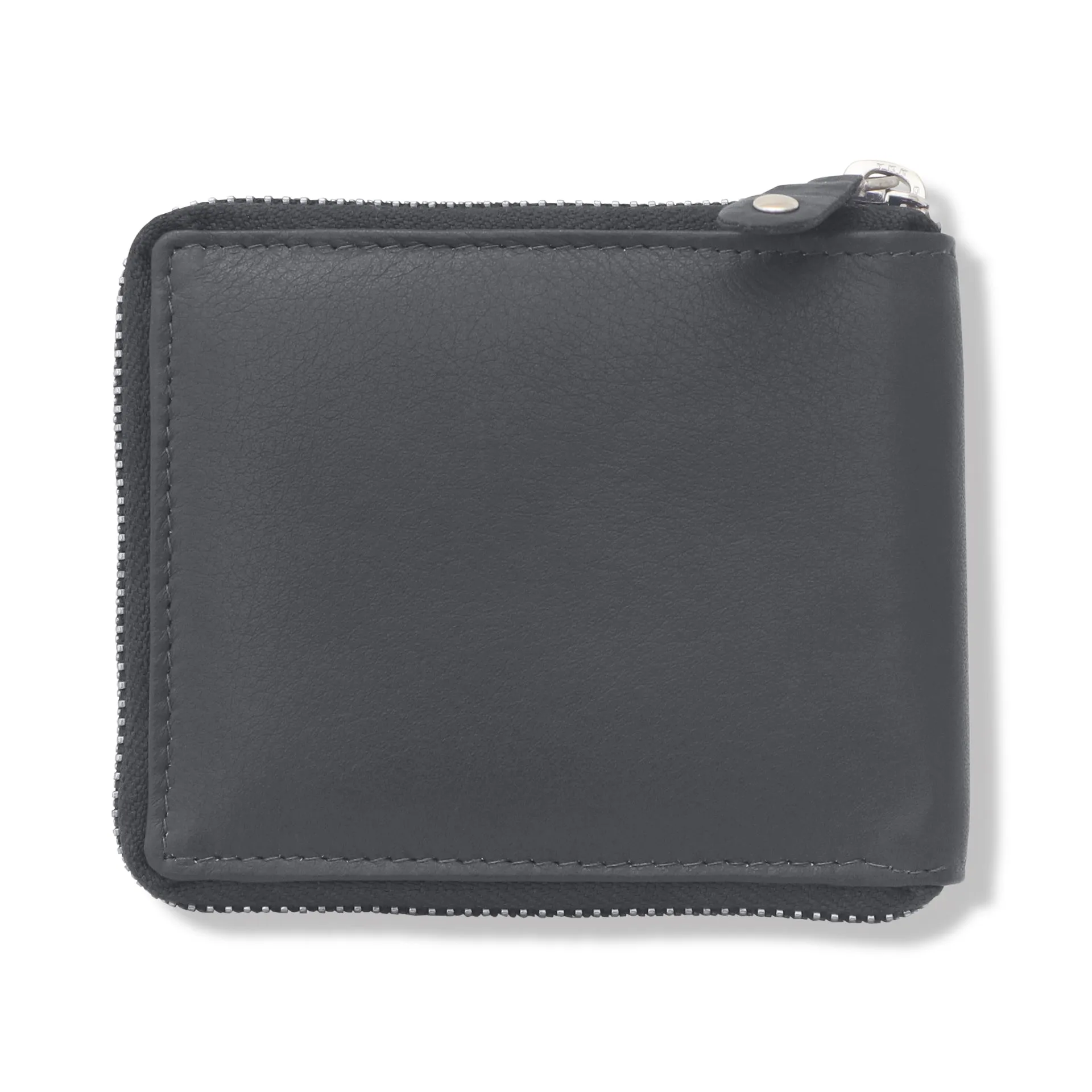 14089 Black Zip Around Wallet