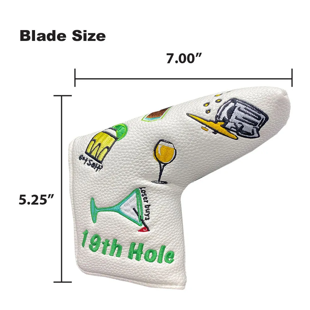 19th Hole Blade Putter Cover