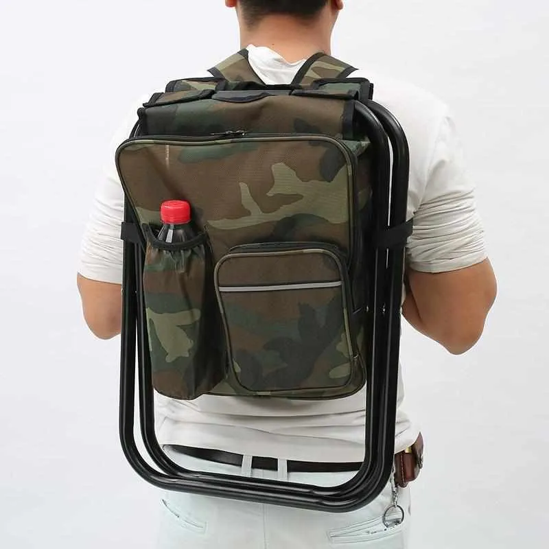 3 In 1 Outdoor Portable Cooler Bag Chair