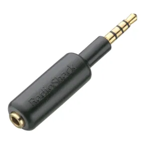 3.5mm Male-to-Female Headphone Adapter TRRS