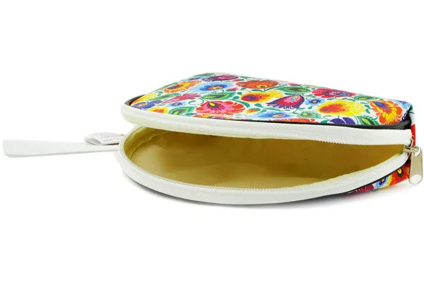 8" Cosmetic Bag - White Folk