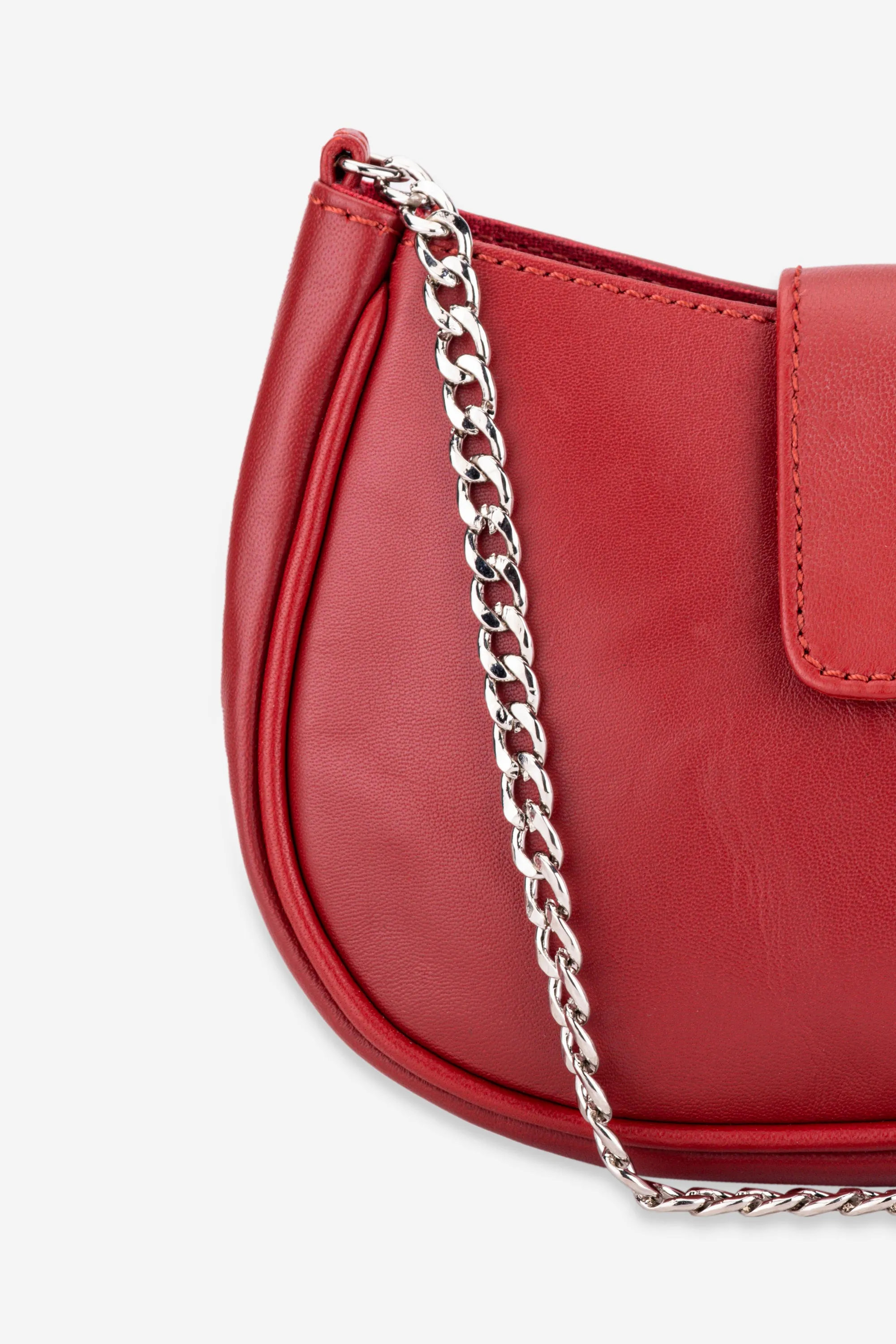 Abelardo Gibbous Red Mini Sling Bag