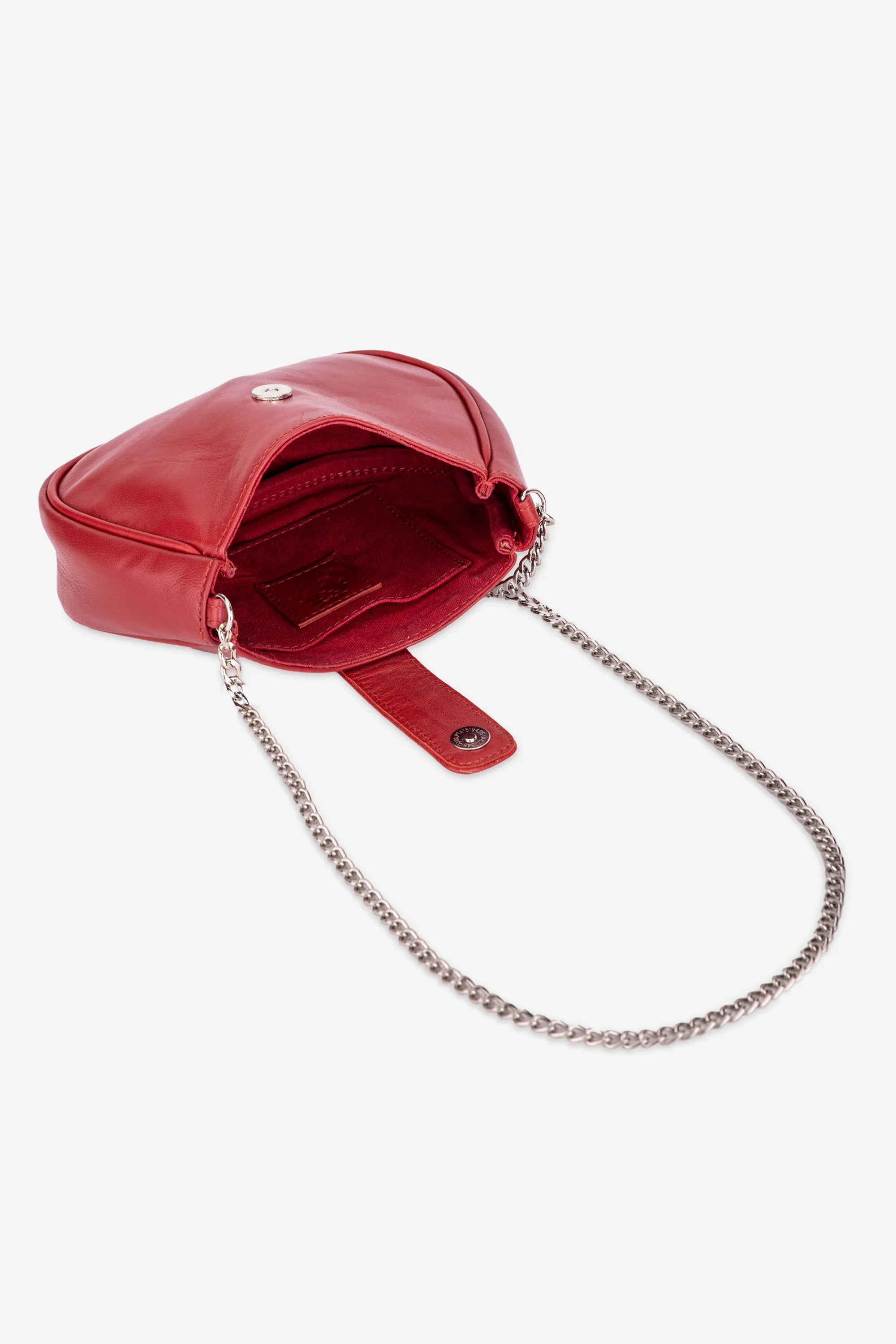 Abelardo Gibbous Red Mini Sling Bag