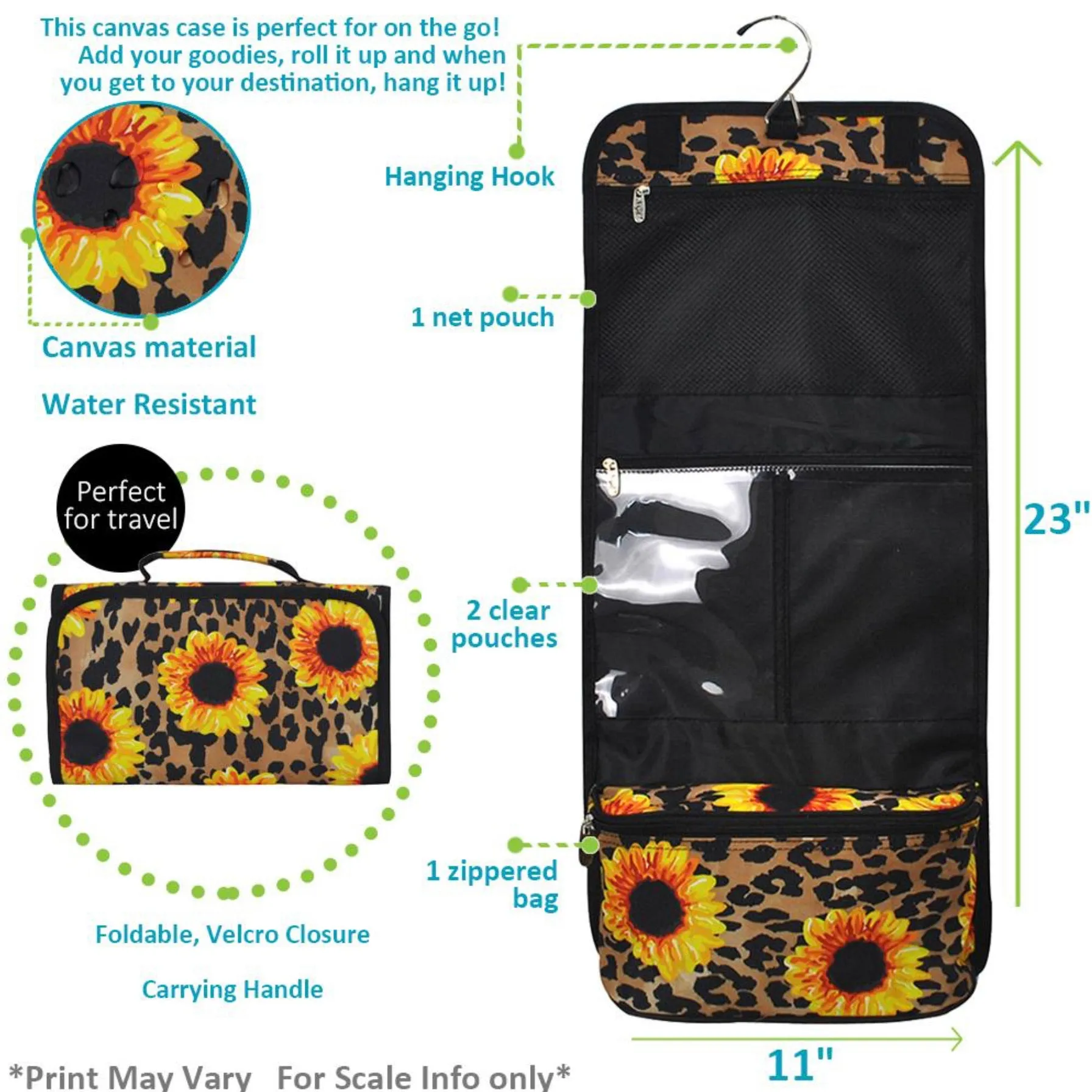 Accessory Travel Roll Up  Bags Collection (NGIL Brand)