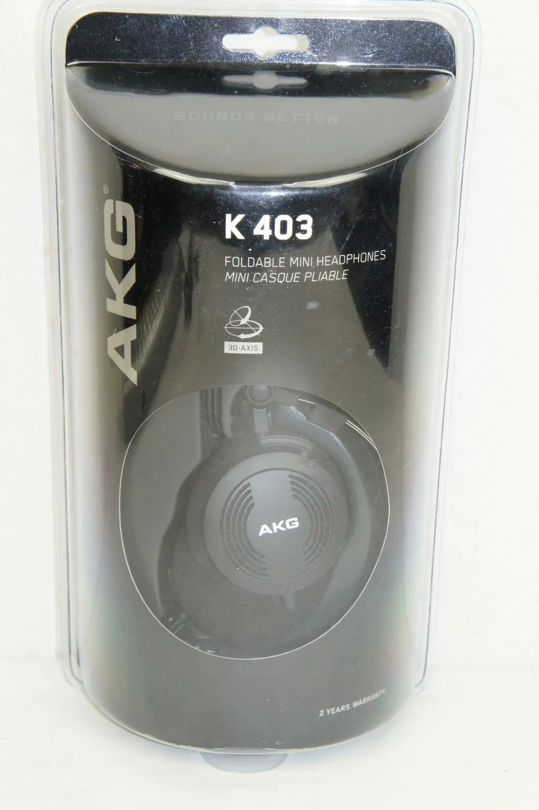 AKG K403 Closed Back Mini Headphone Black