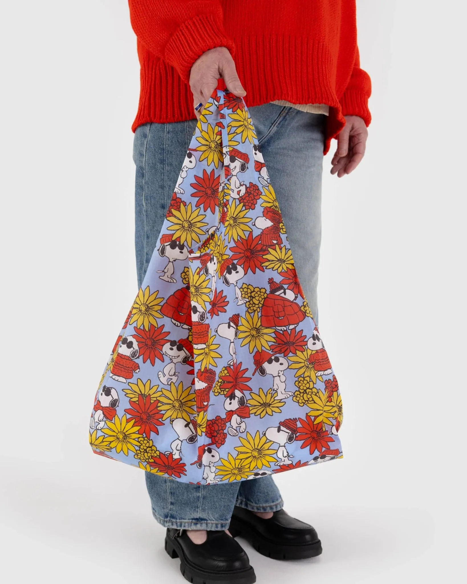 BAGGU Standard Bag - Floral Snoopy