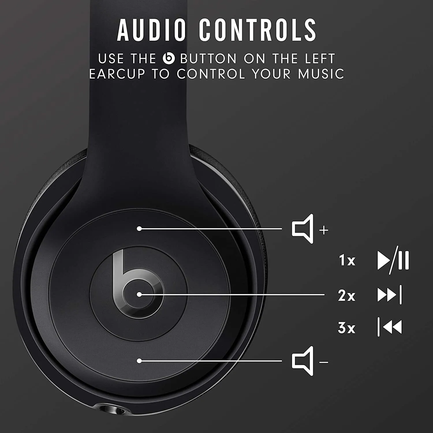 Beats Solo3 Wireless On-Ear Headphones  (Refurbished)