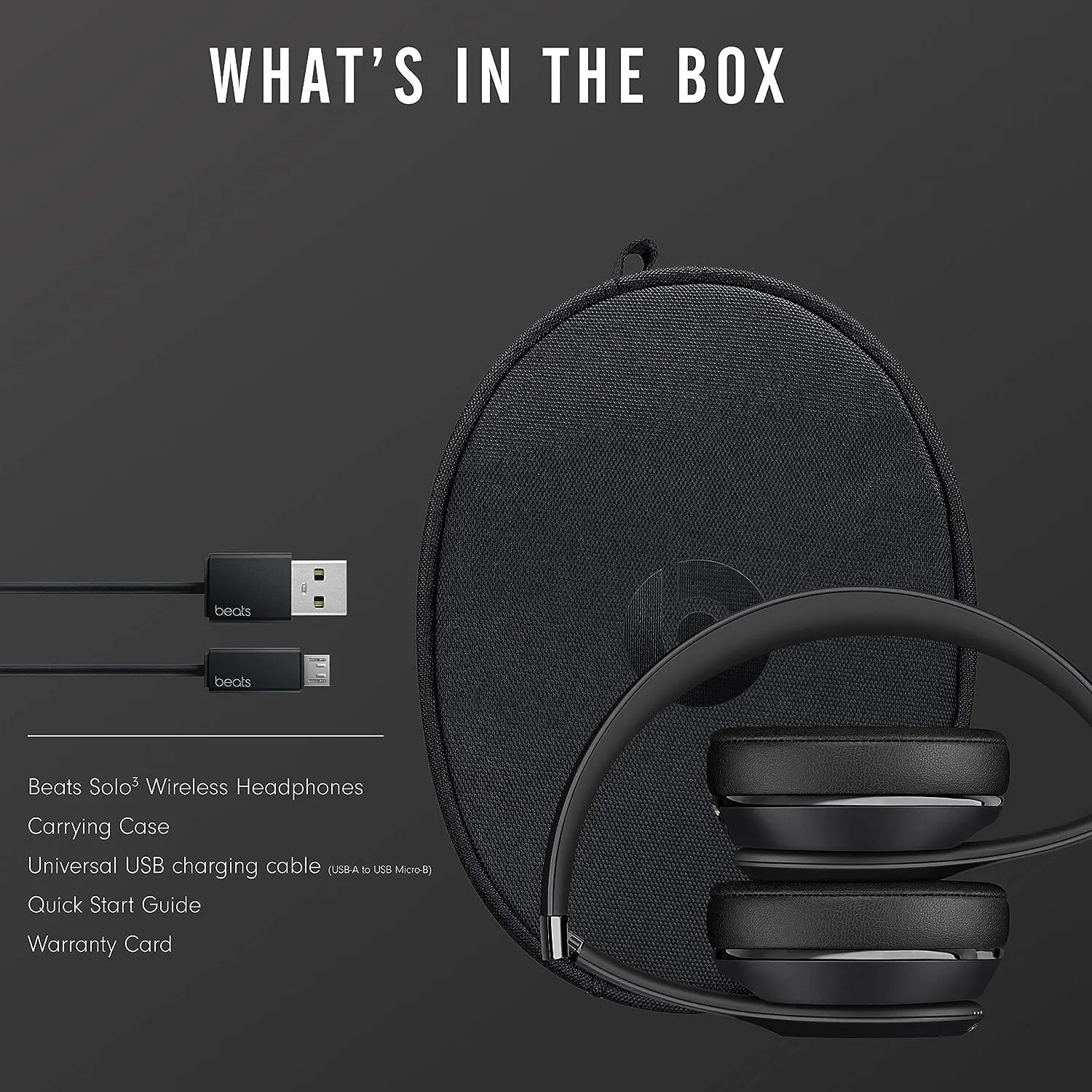 Beats Solo3 Wireless On-Ear Headphones  (Refurbished)