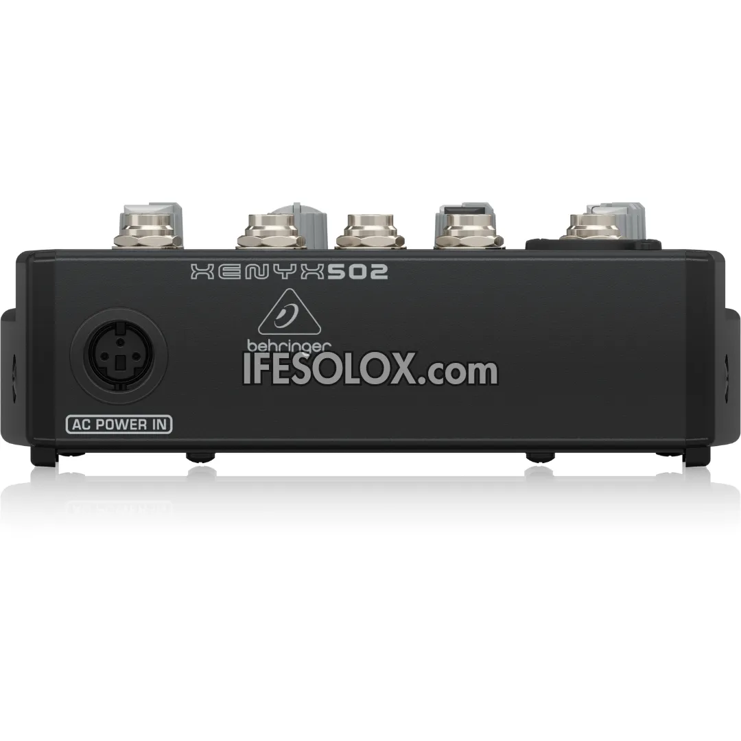 Behringer XENYX 502 Premium 5-Input Mixer with XENYX Mic Preamp and British EQ - Brand New