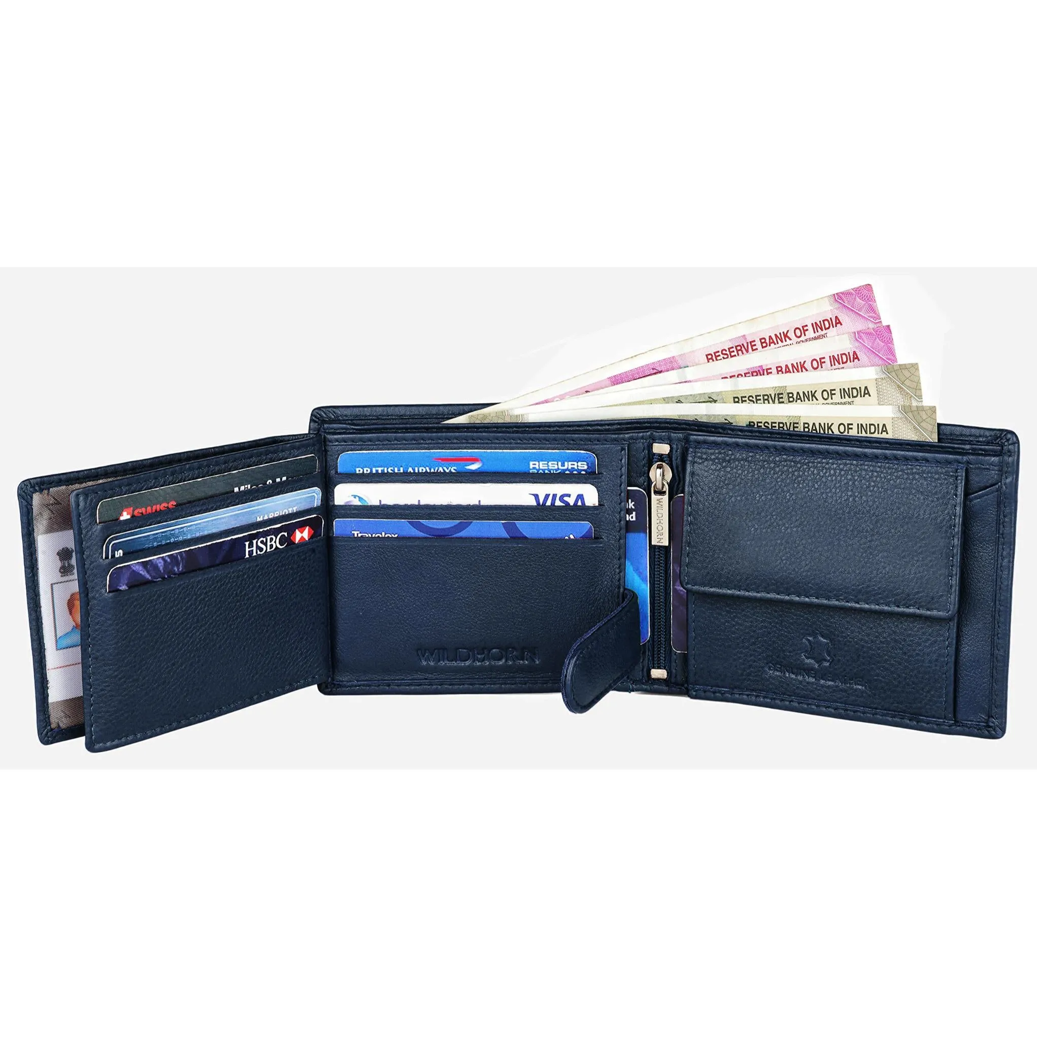 BERLIN RFID Protected Leather Wallet for Men