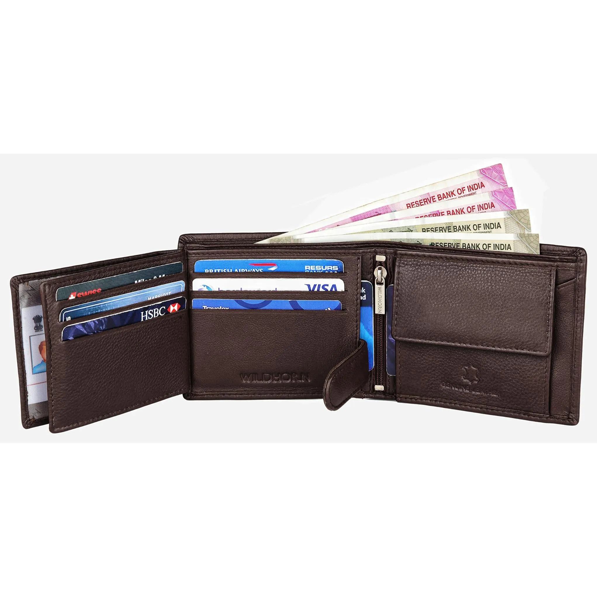 BERLIN RFID Protected Leather Wallet for Men