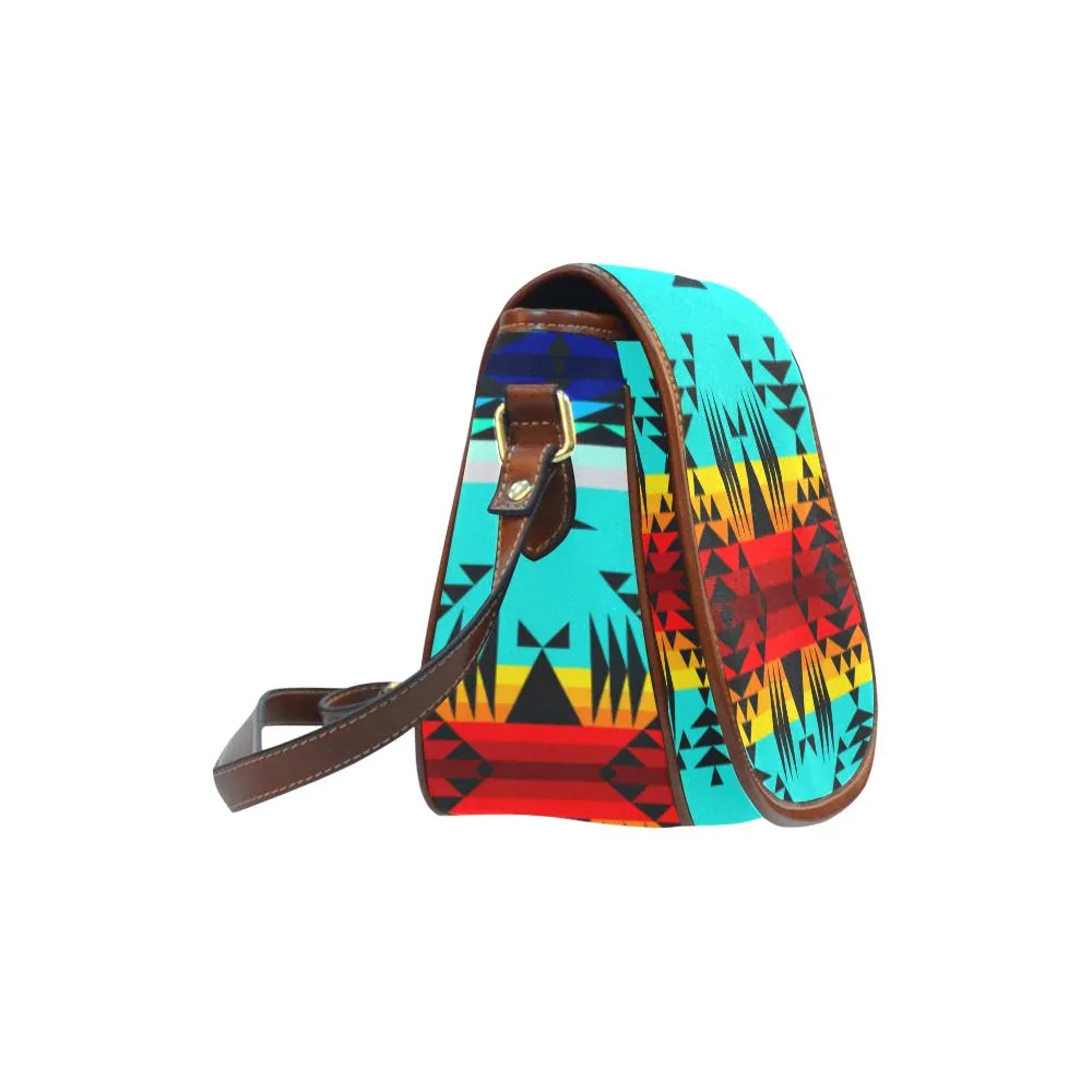 Between the Mountains Saddle Bag/Small