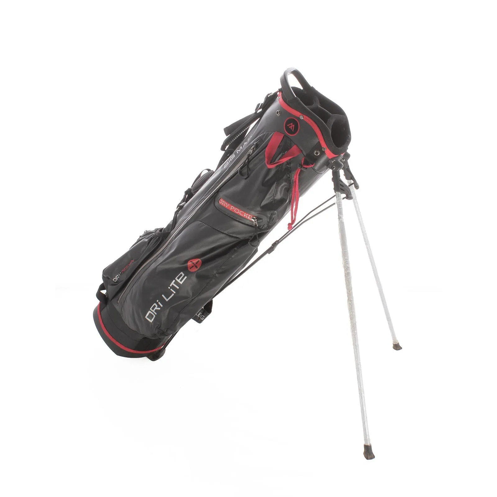 Big Max Dri Lite Stand Bag - Black/Red