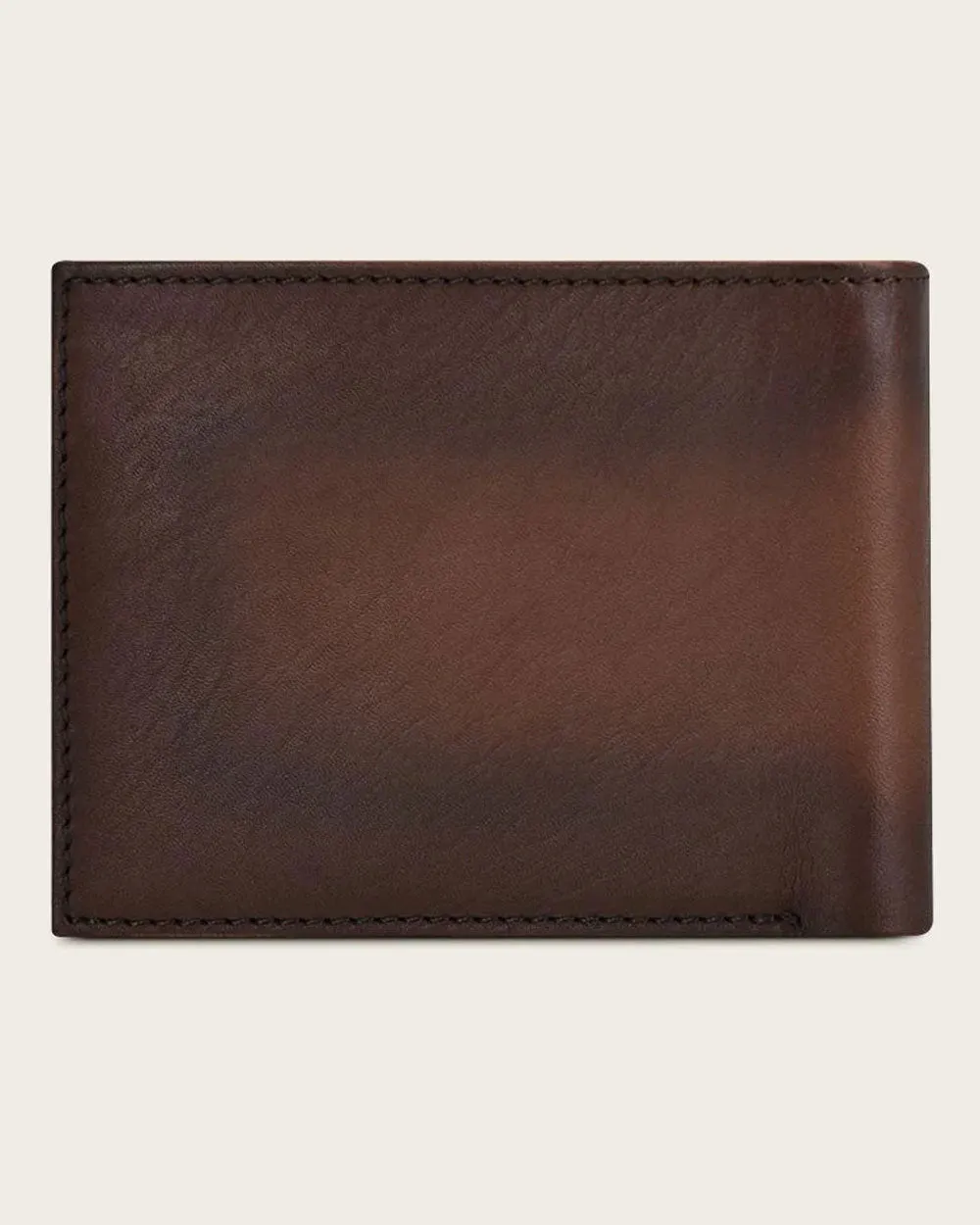 Brown bovine wallet