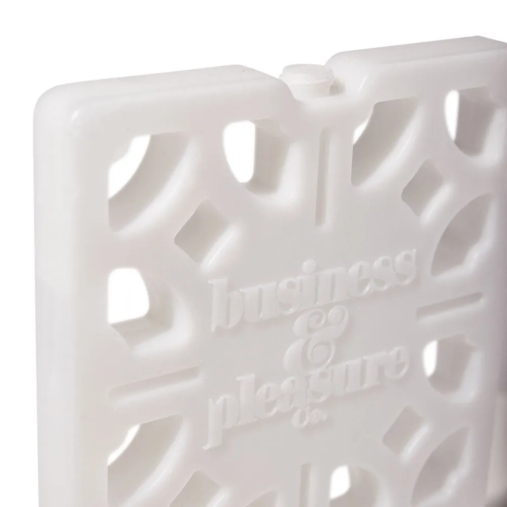 Business & Pleasure - Breeze Block Ice Pack - White