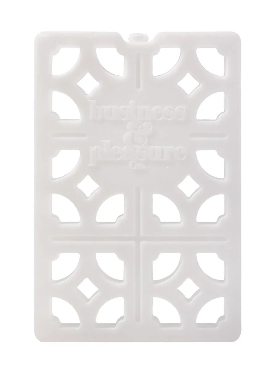 Business & Pleasure - Breeze Block Ice Pack - White