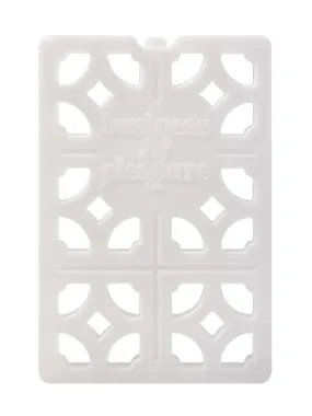 Business & Pleasure - Breeze Block Ice Pack - White