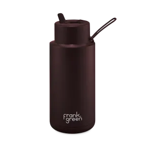 Ceramic Reusable Bottle - Chocolate 34oz 1Lt