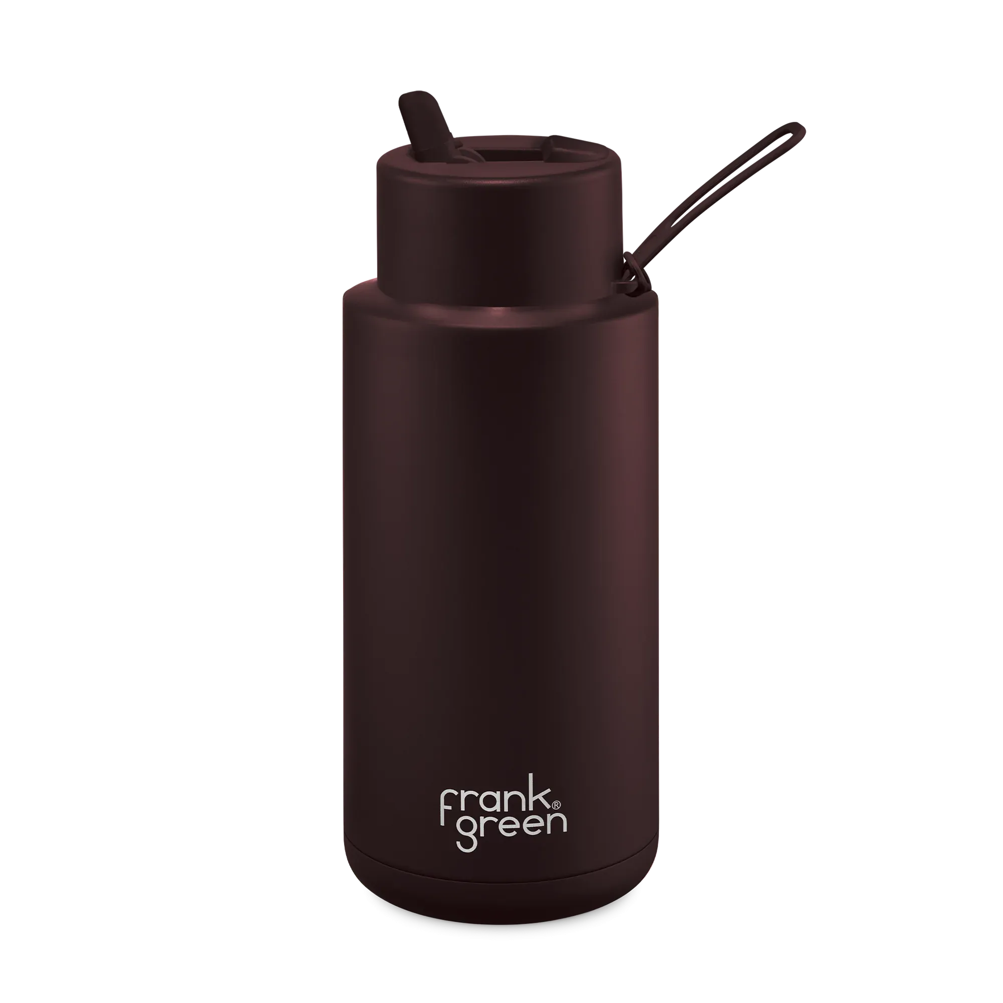 Ceramic Reusable Bottle - Chocolate 34oz 1Lt