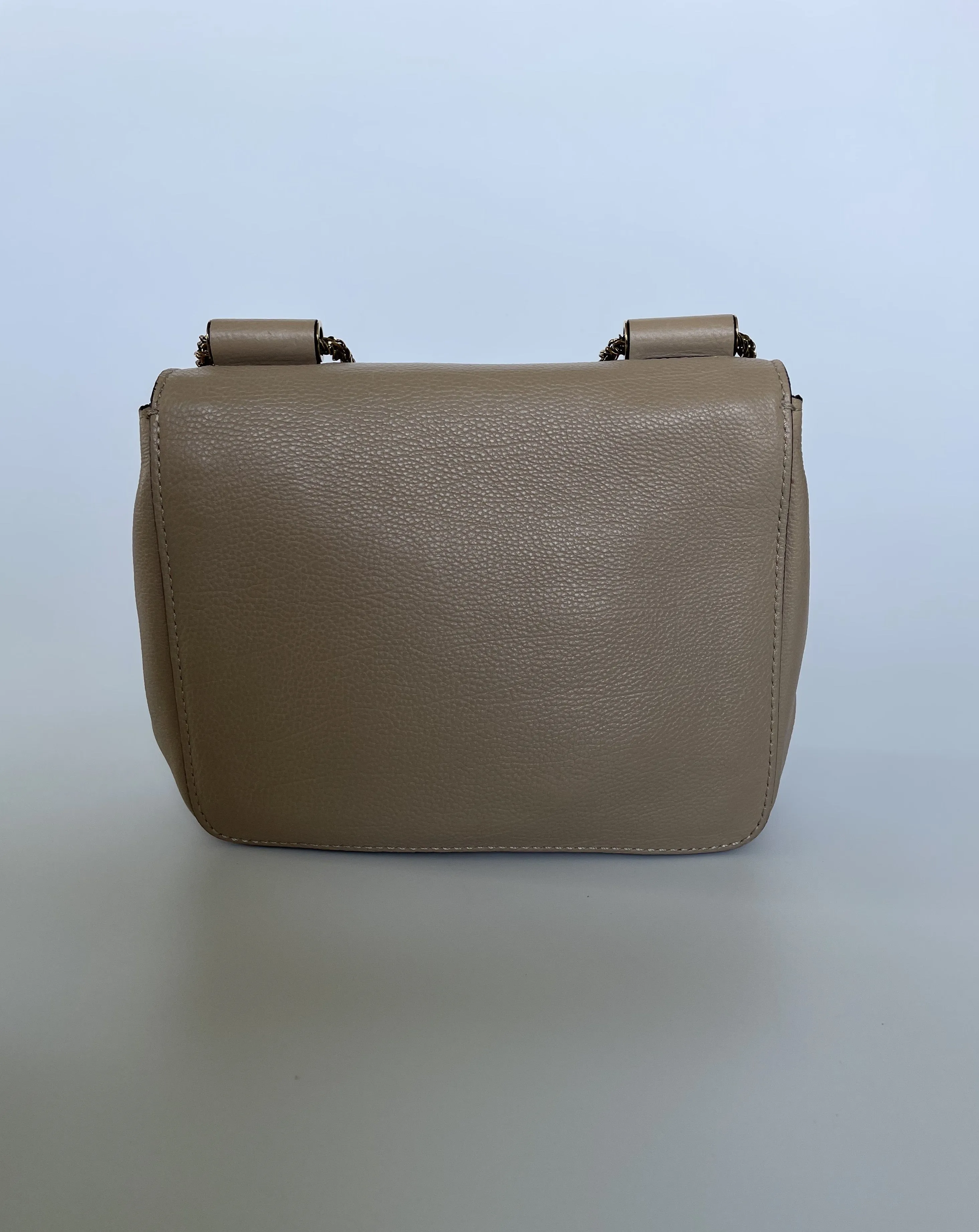 CHLOÉ | ELSIE SHOULDER BAG | BEIGE