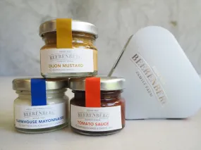 Condiment Sampler Trio
