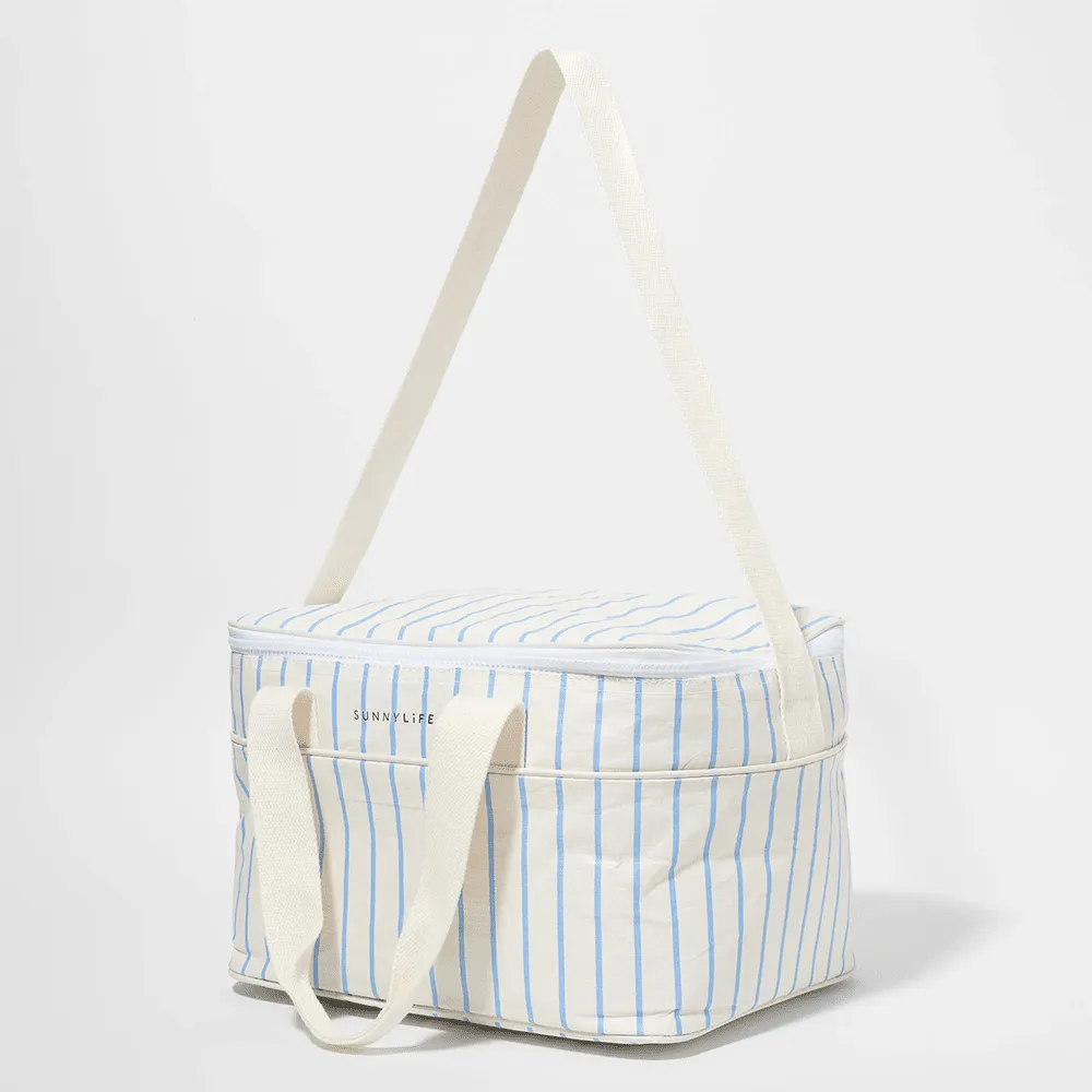 Cooler Bag - Le Weekend Mid Blue-Cream