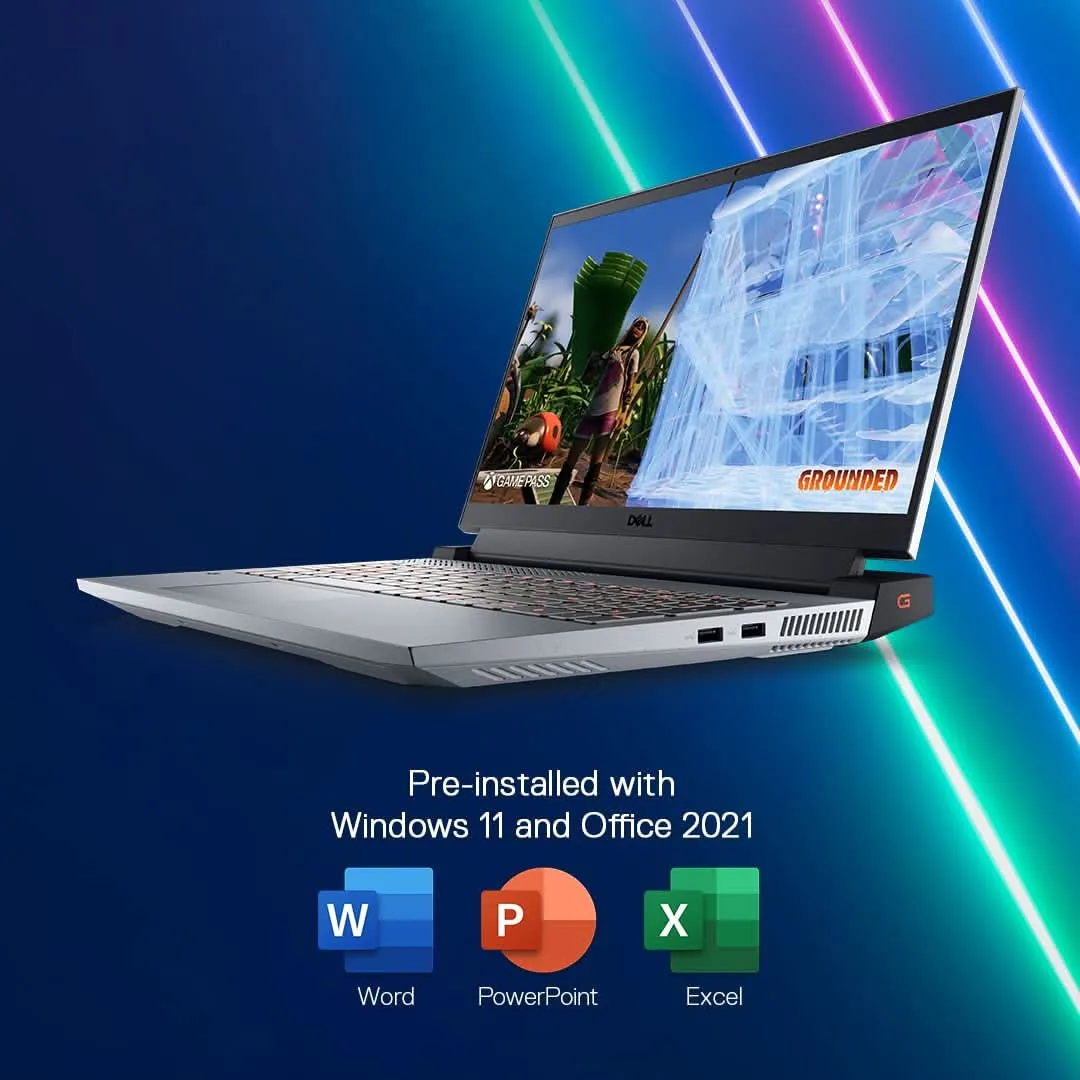 DELL INSPIRON G15-5520 [CI5-12500H 12TH GEN/8GB DDR4/512GB SSD/WIN11 HOME MSO/15.6 INCH/4GB RTX 3050 GRAPHICS /1 YEAR(S)/WITH BAG/BLACK]