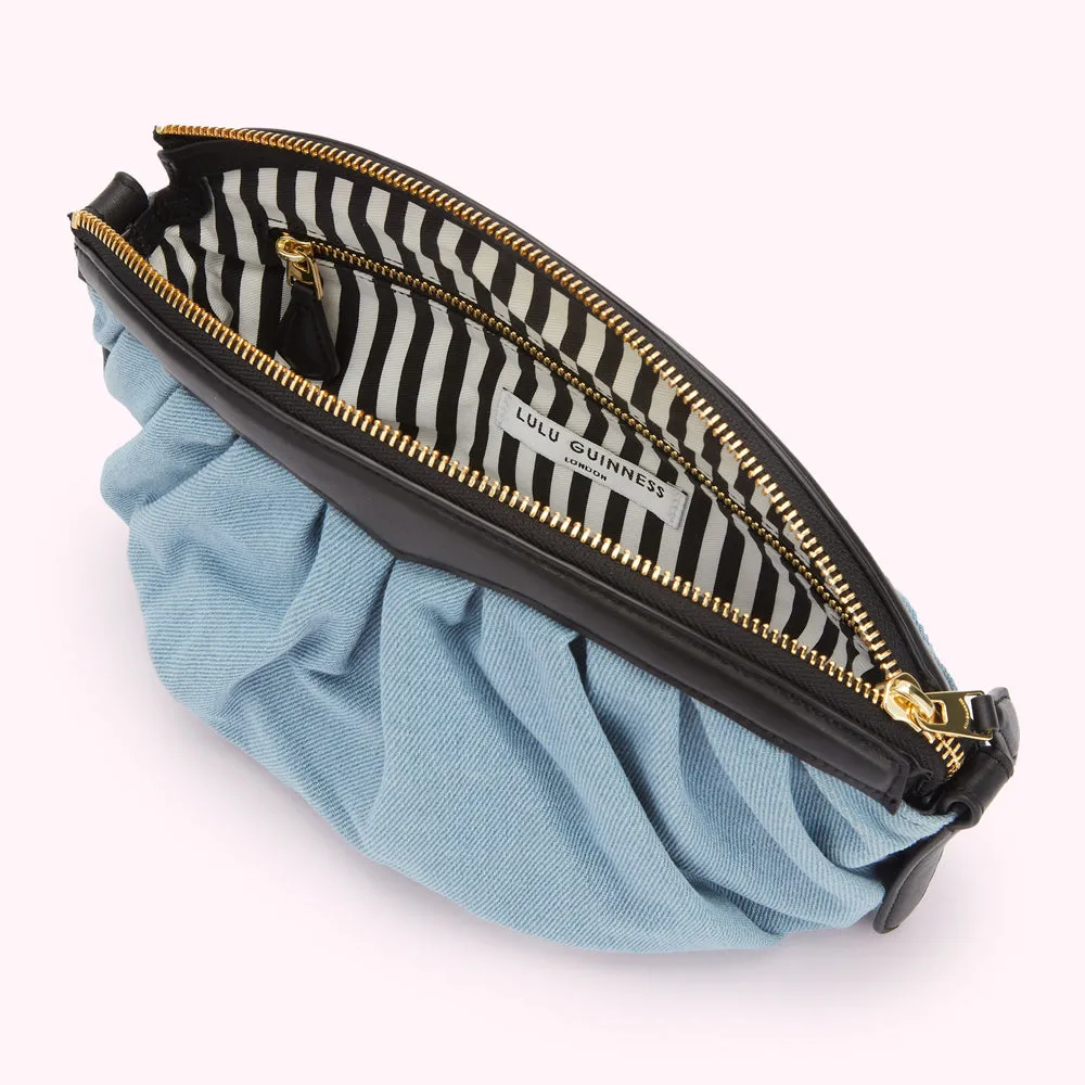 DENIM ROSALYN SHOULDER BAG