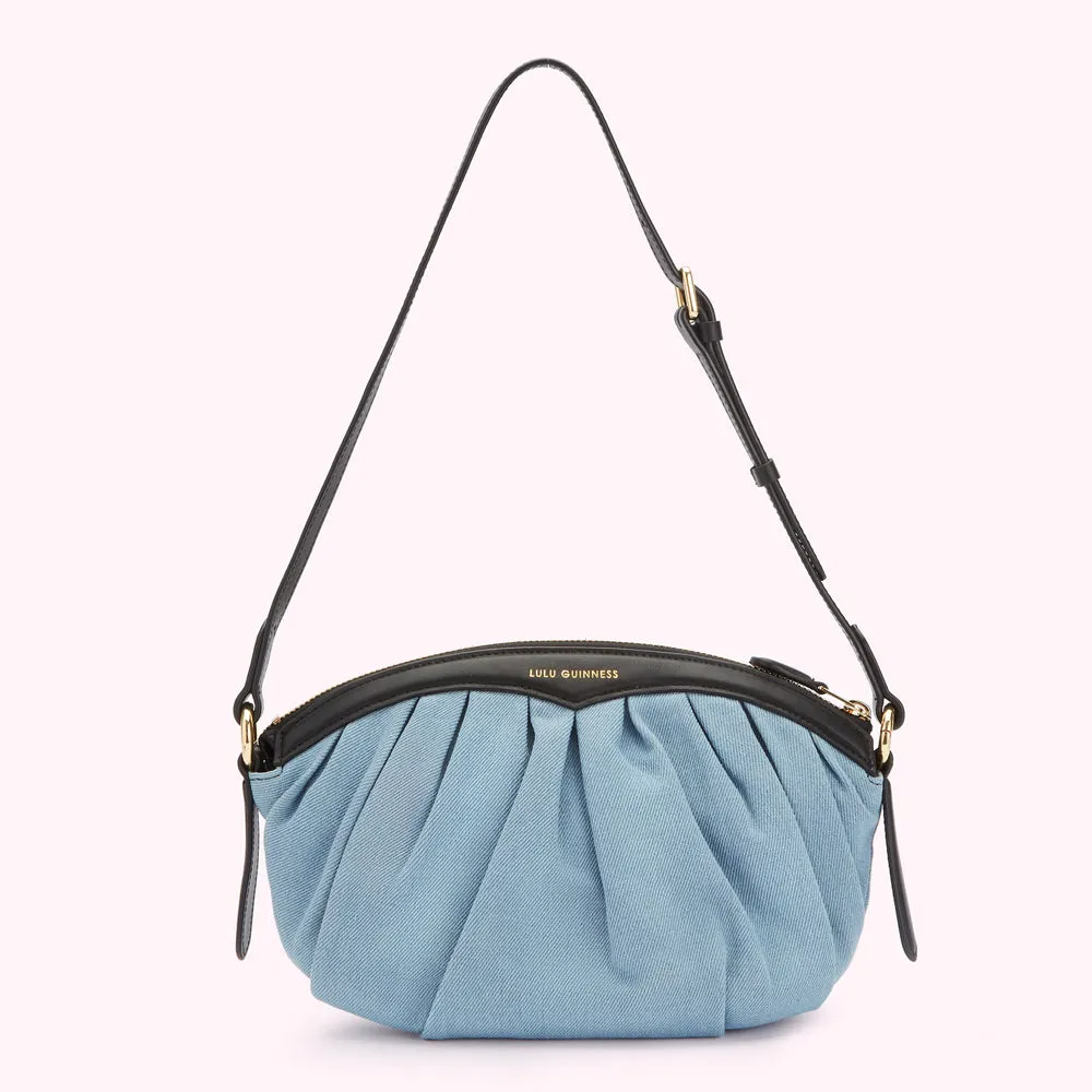 DENIM ROSALYN SHOULDER BAG