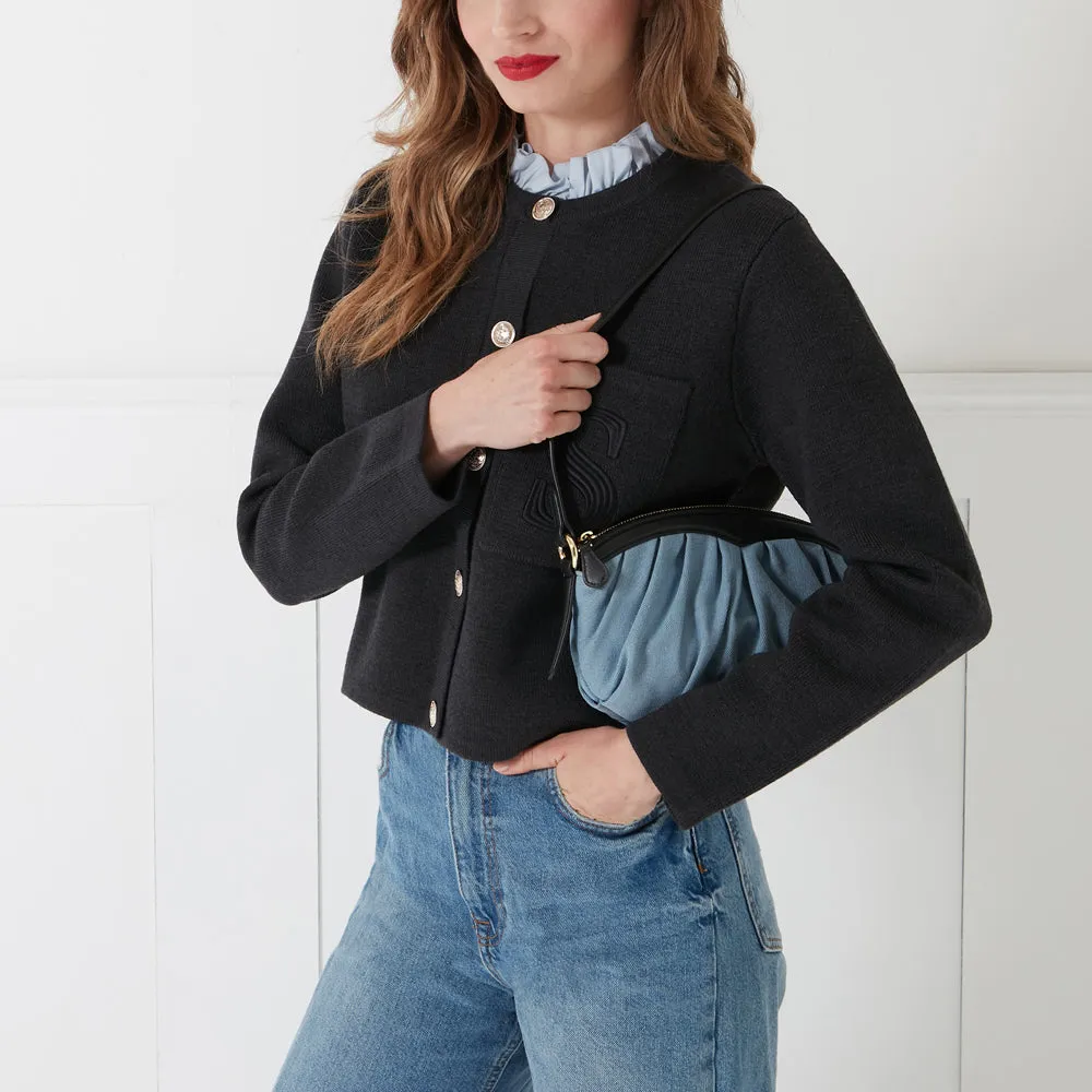DENIM ROSALYN SHOULDER BAG