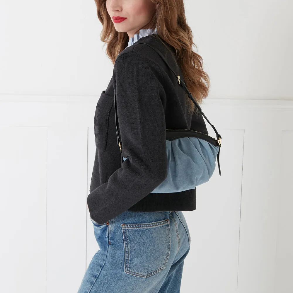 DENIM ROSALYN SHOULDER BAG