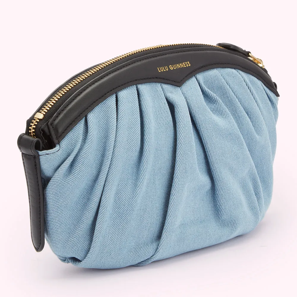 DENIM ROSALYN SHOULDER BAG
