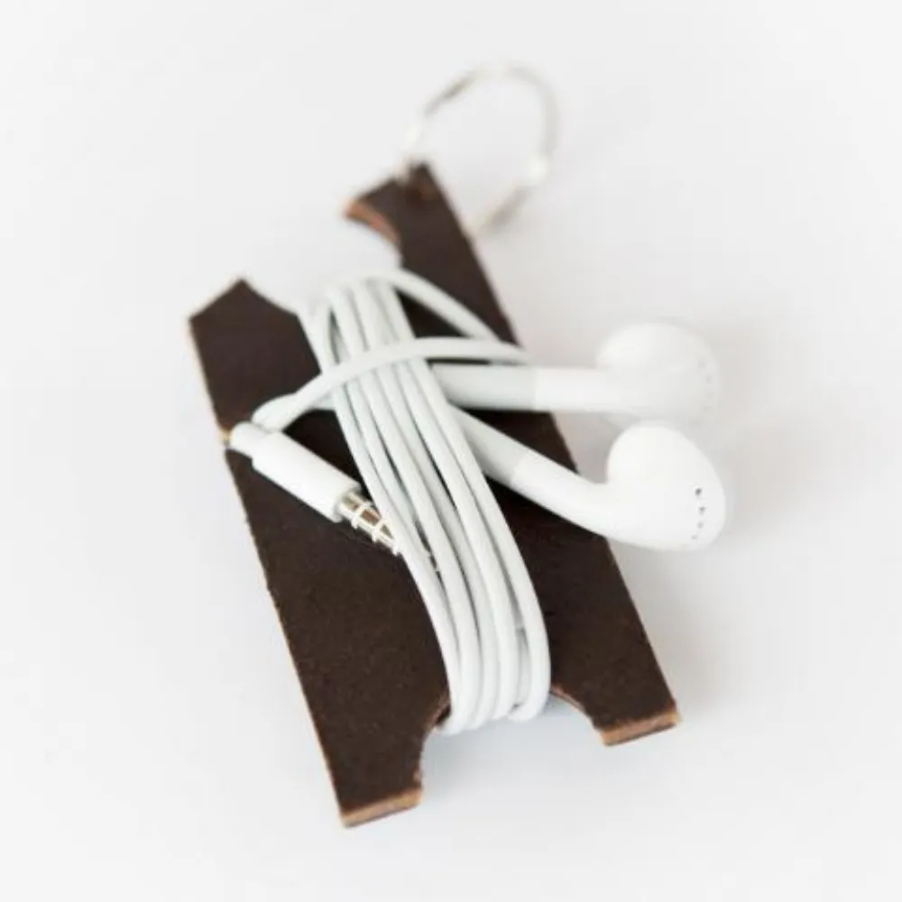 Earbud Cord Organizer Keychain