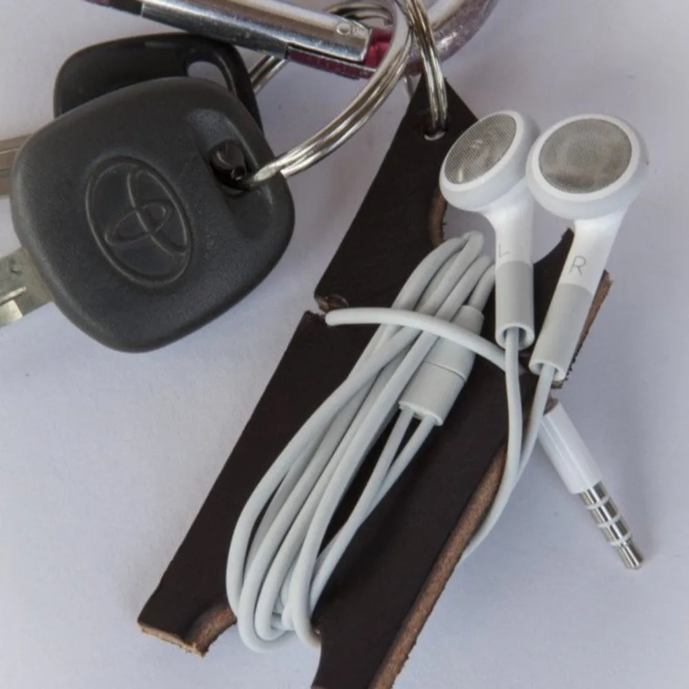 Earbud Cord Organizer Keychain