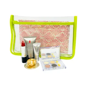 Elizabeth Arden 5 Piece Clear Bag Set