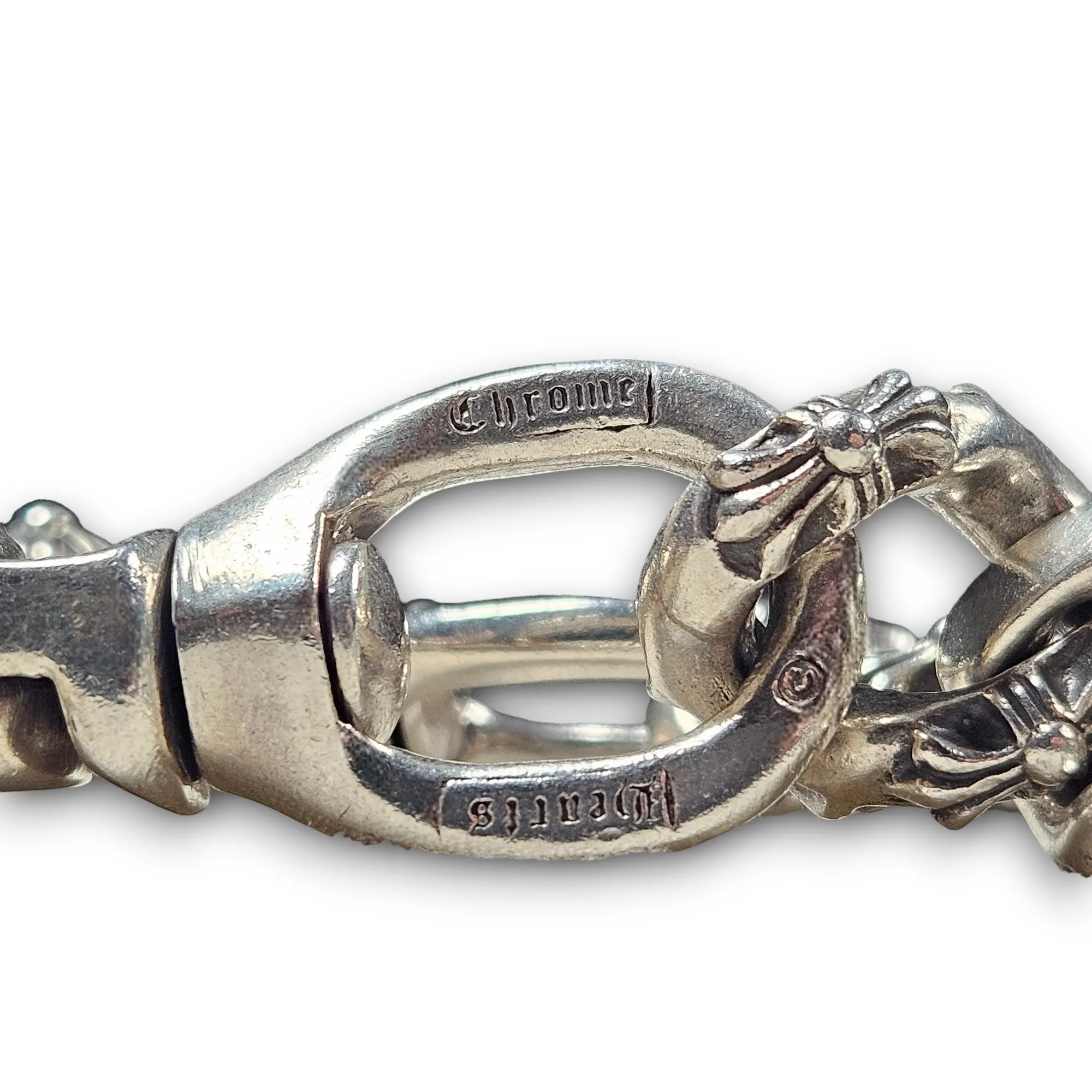 Fancy Link Double Clasp Wallet Chain