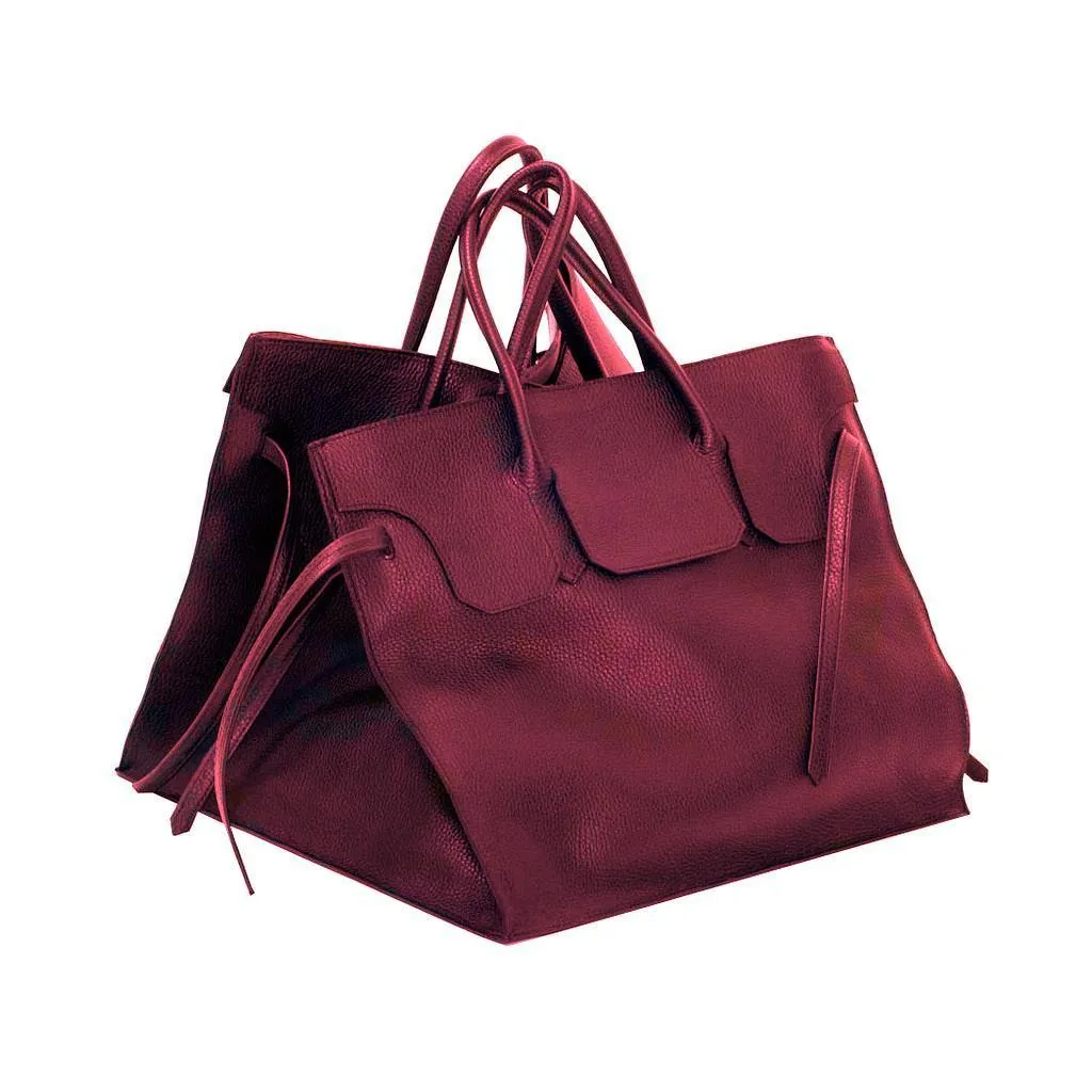 Four Sided Rectangular Bag | Red