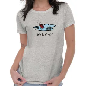 Golf Bag Ladies T-Shirt
