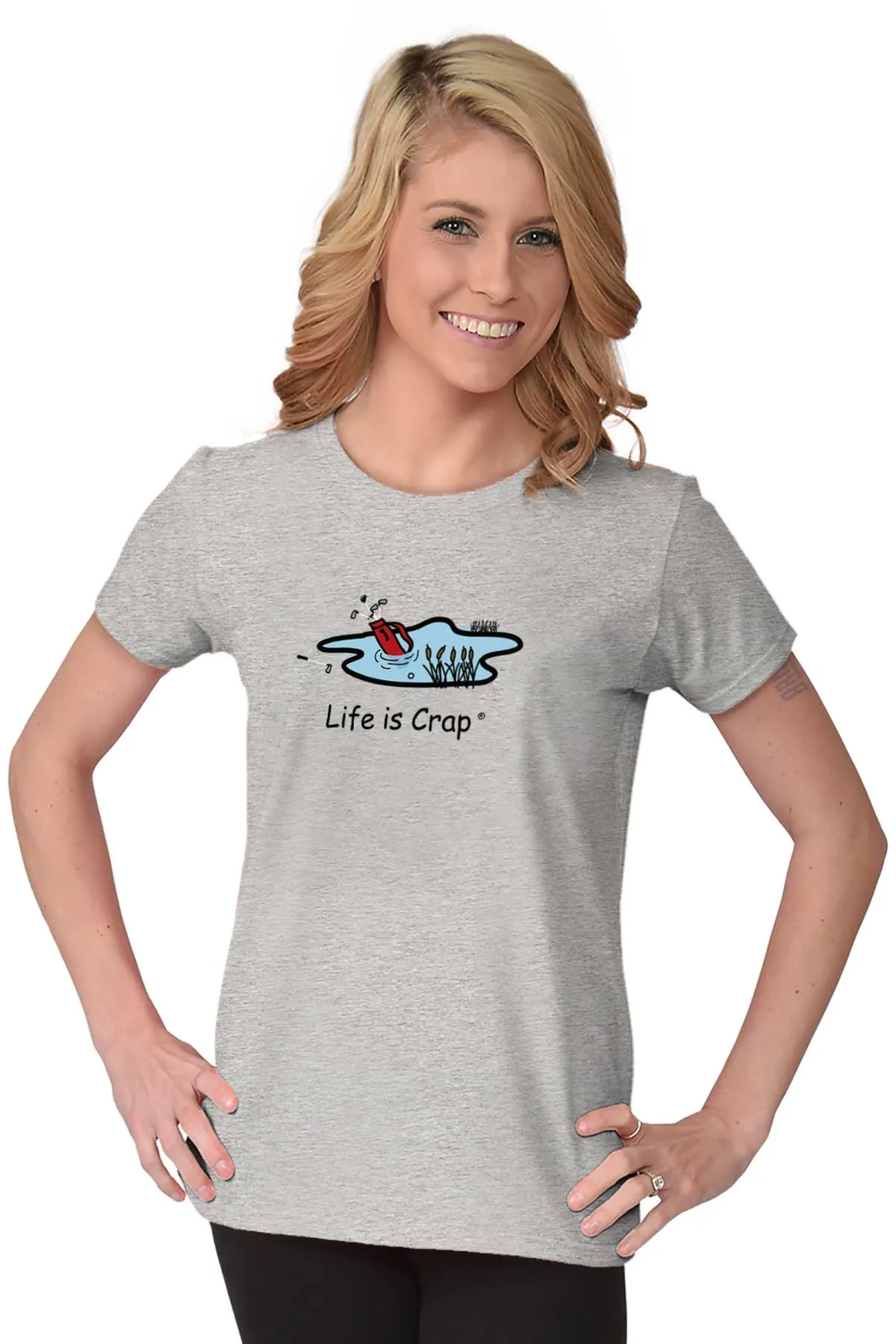 Golf Bag Ladies T-Shirt