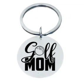 Golf Mom Keychain