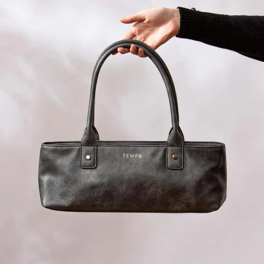 Harley Wine Bag Purse - Charcoal