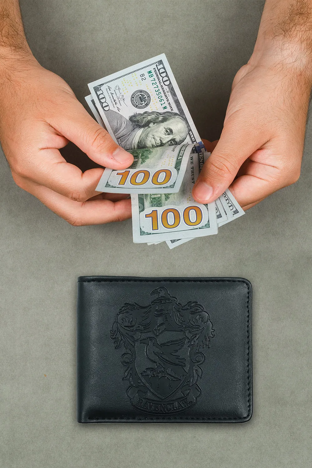 Harry Potter Embossed Ravenclaw PU Wallet