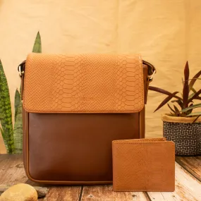 Harvey Combo - Sling bag, Classic RFID Wallet (For Men)