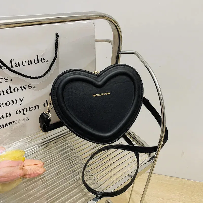 Heart-shaped Lovely Shoulder Bag