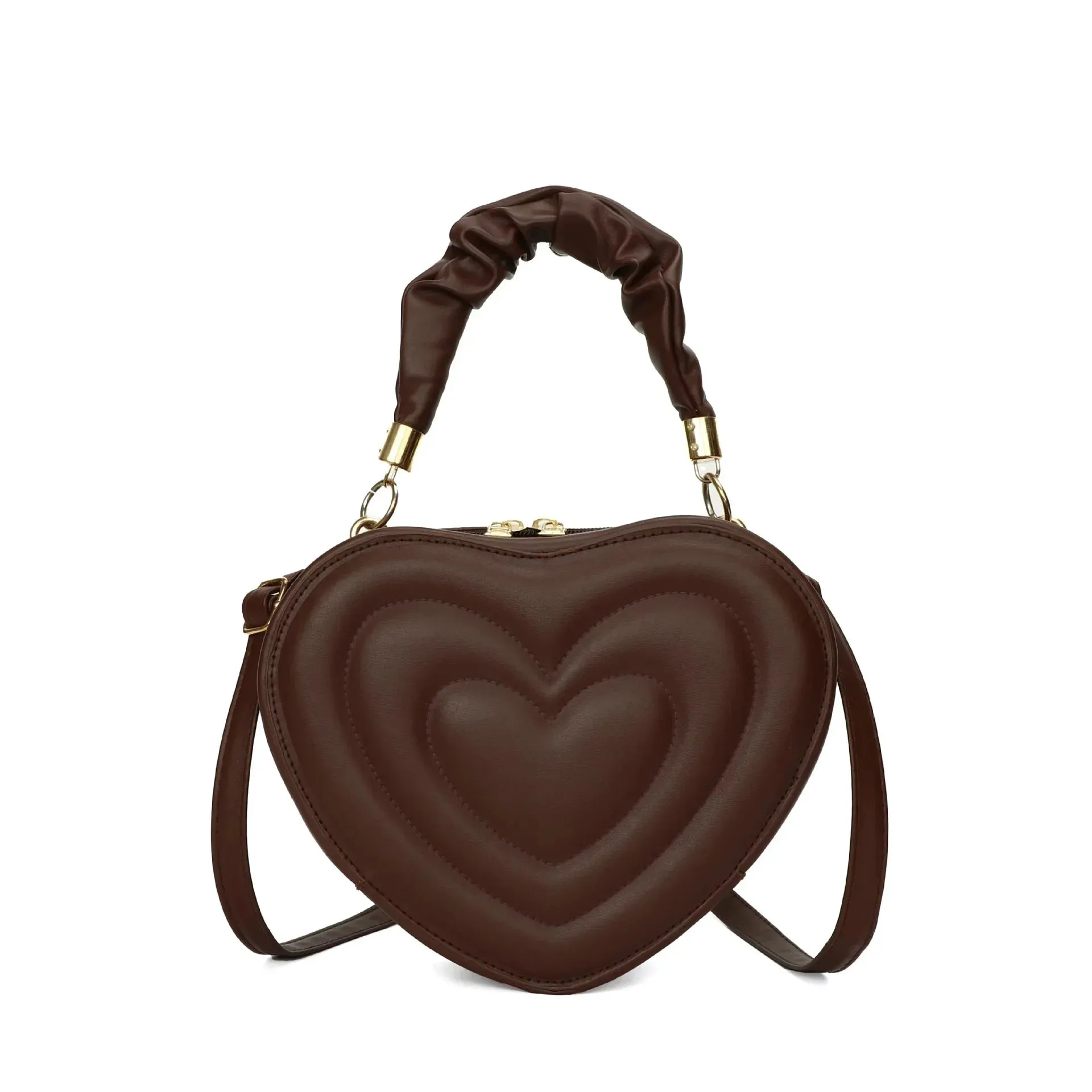 Heart-shaped Lovely Shoulder Bag