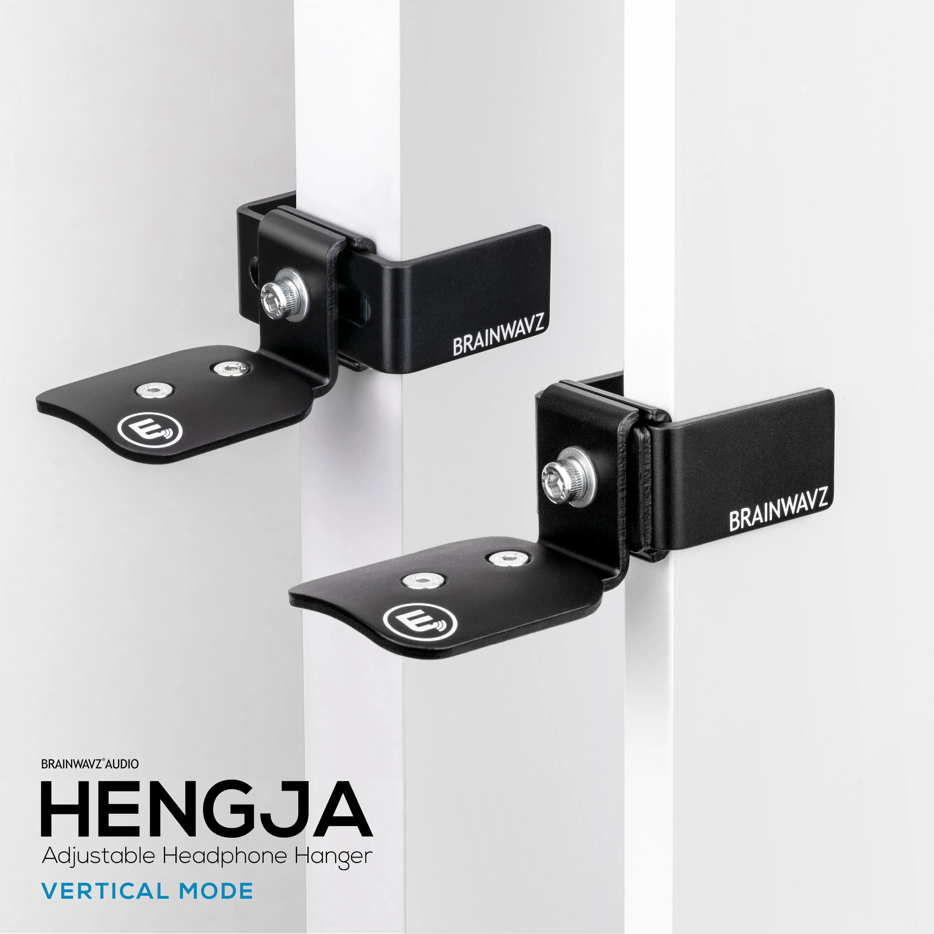Hengja - All Metal Adjustable Headphone Hanger Stand