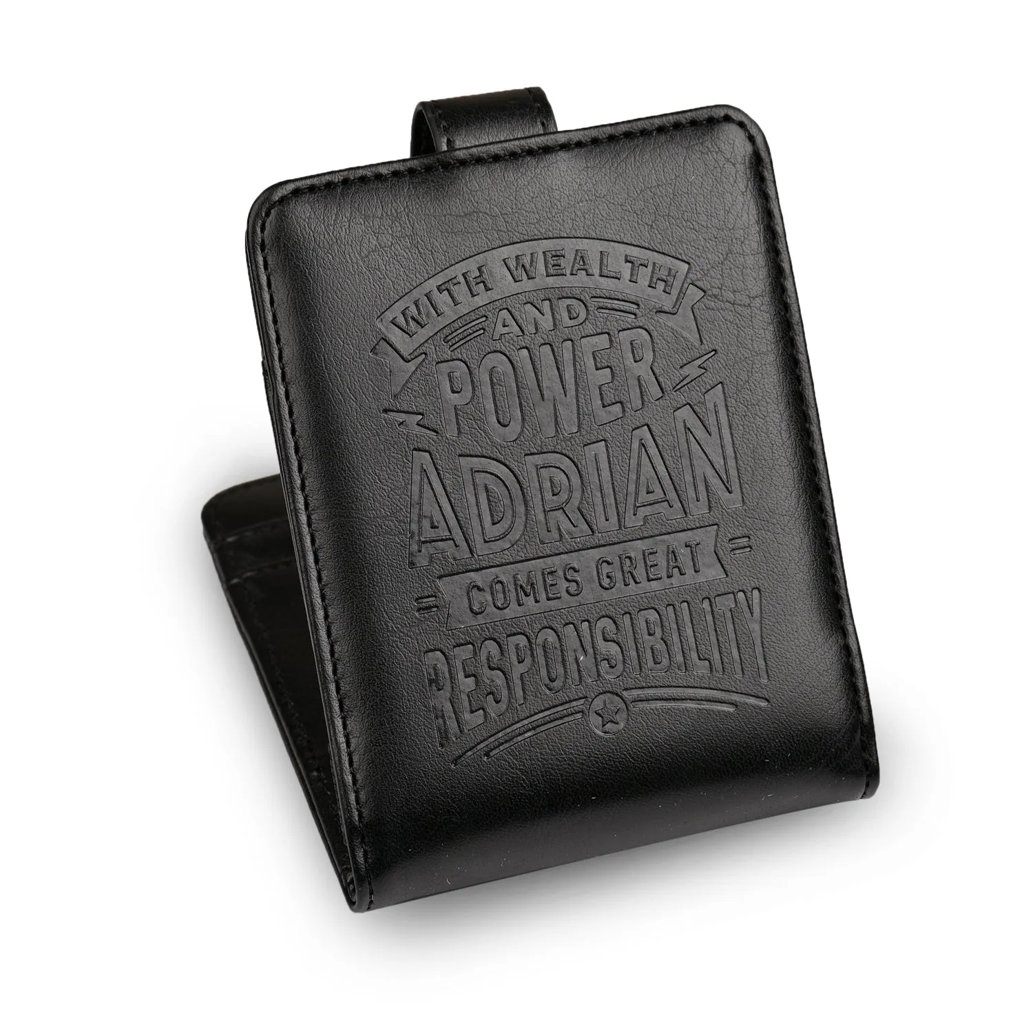 History & Heraldry Personalised RFID Wallet - Adrian