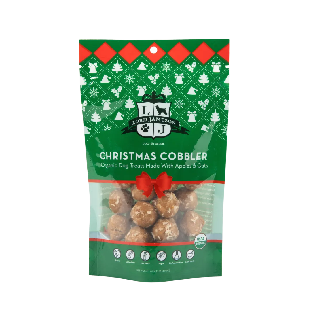 Holiday Christmas Organic Dog Treats | 6 oz