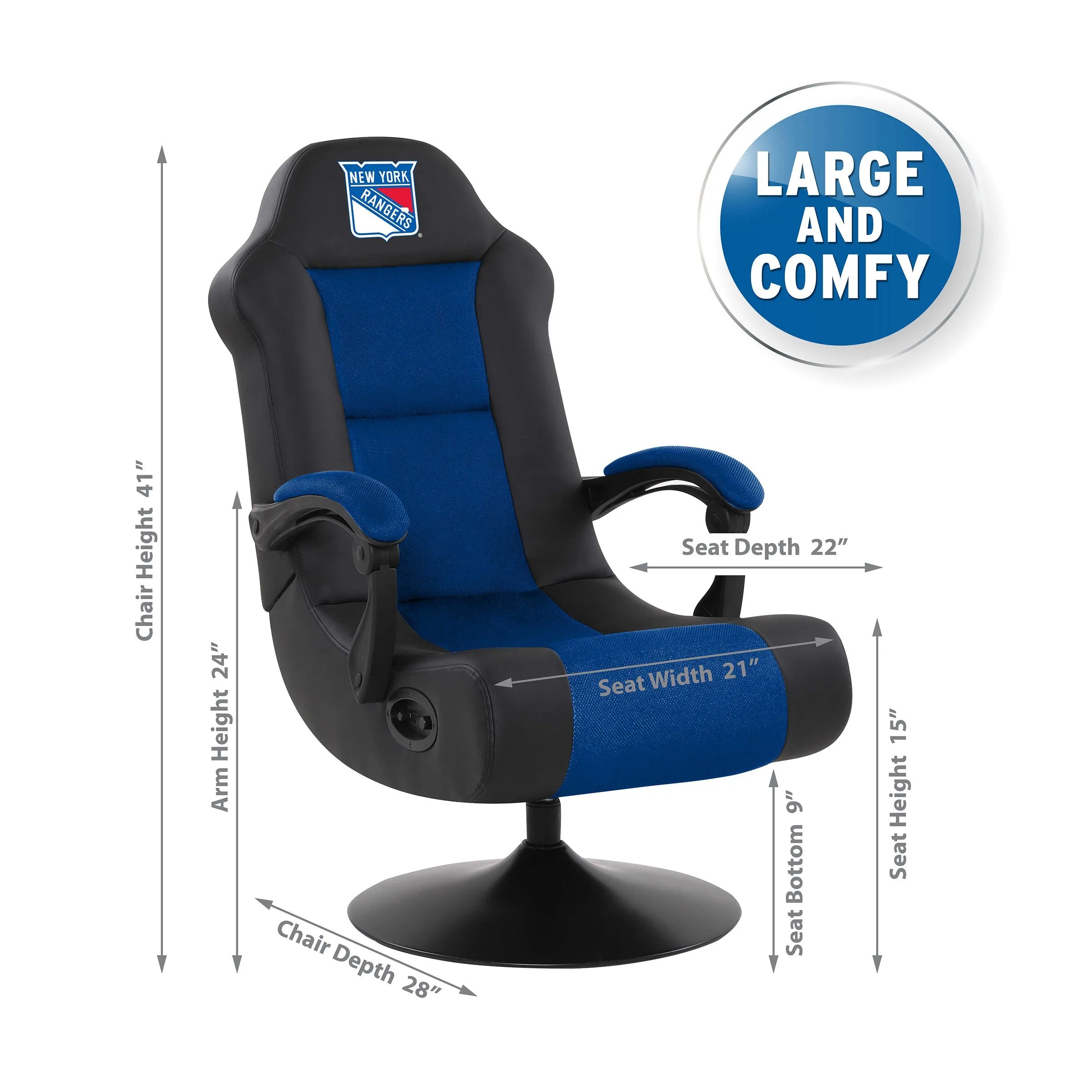 Imperial New York Rangers Ultra Gaming Chair
