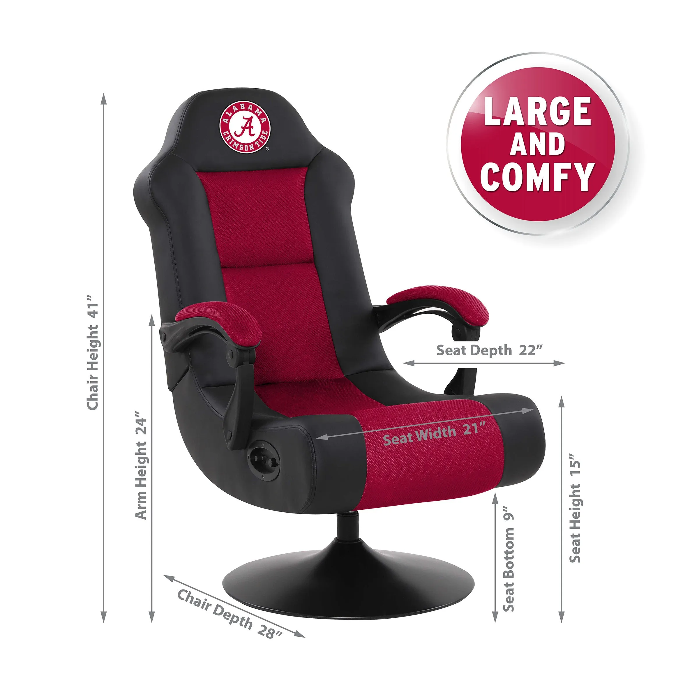 Imperial University of Alabama Ultra Gaming Chair
